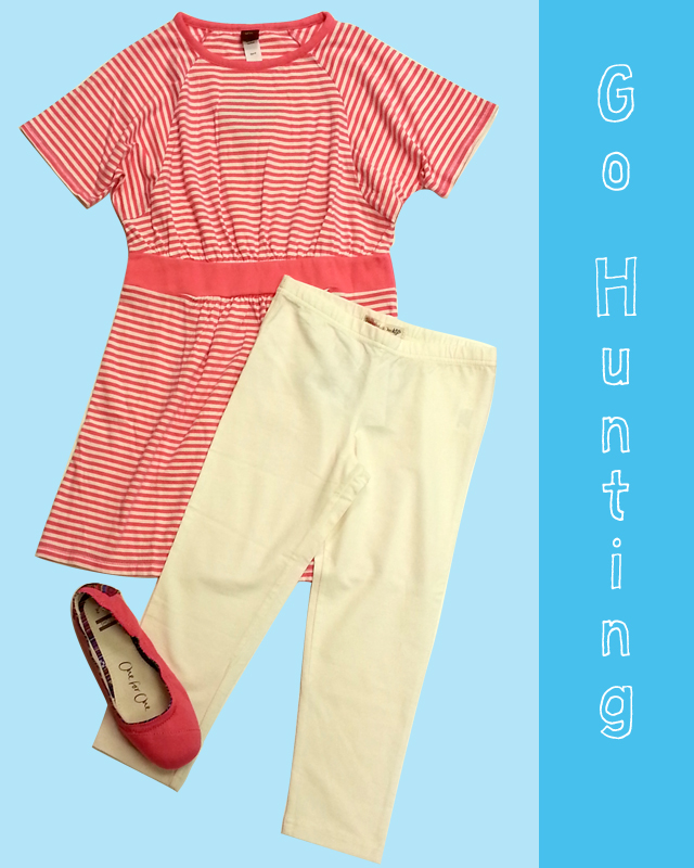 This Egg Hunt outfit features a dress by Tea!